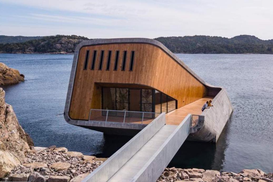 Apartment With Boat Spangereid المظهر الخارجي الصورة